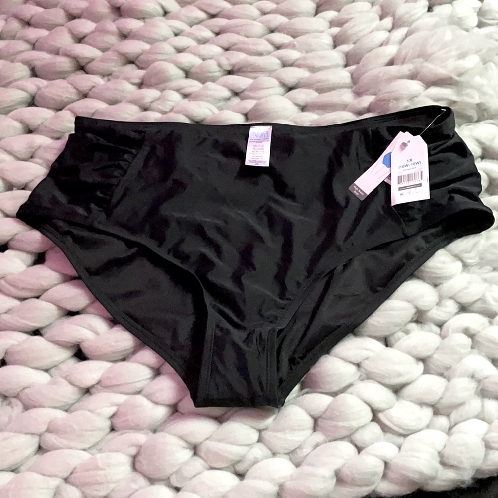 High Waisted Brief Swimsuit Bottoms